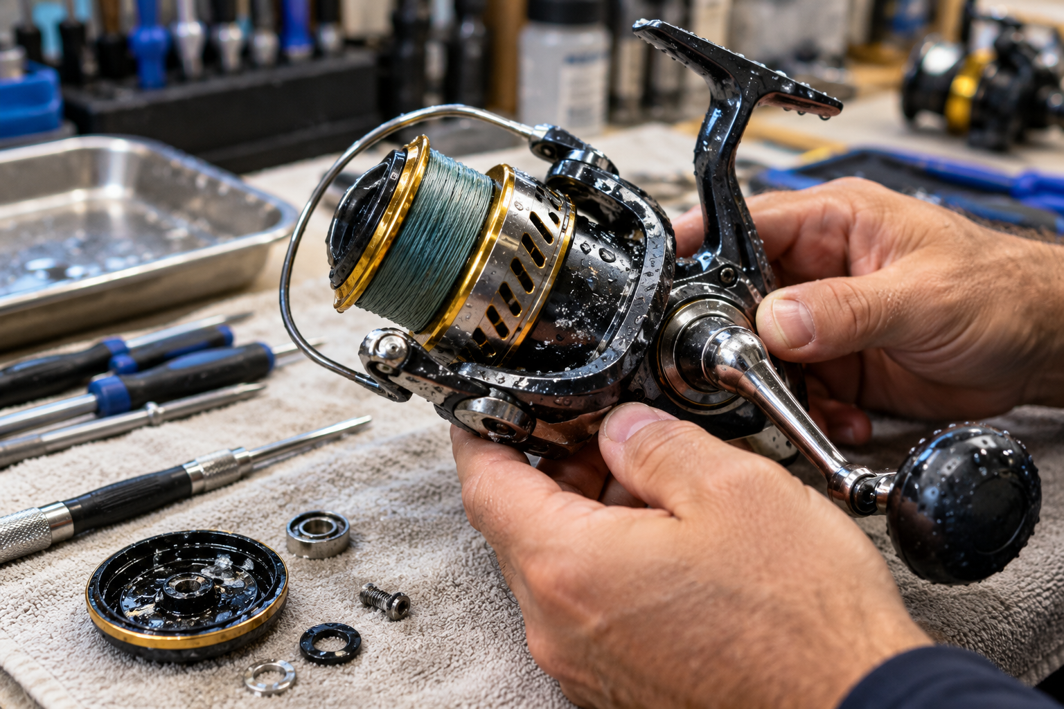 What to Do After Your Fishing Reel Gets Dunked in Saltwater